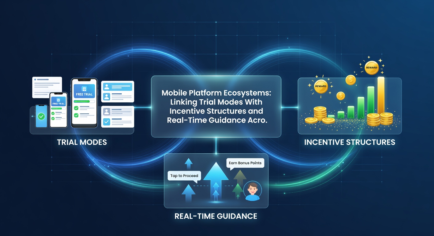 Real-time support interfaces and community networks linking trial simulations with incentive activations in mobile gaming