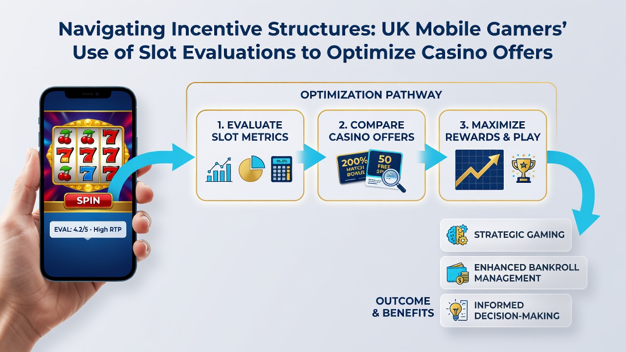Mobile screen displaying progressive jackpot counters alongside slot evaluation notes and casino bonus terms