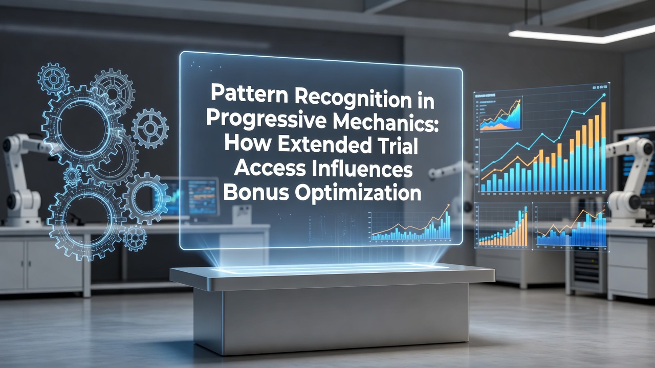 Diagram illustrating bonus optimization pathways influenced by trial access in regulated gaming systems
