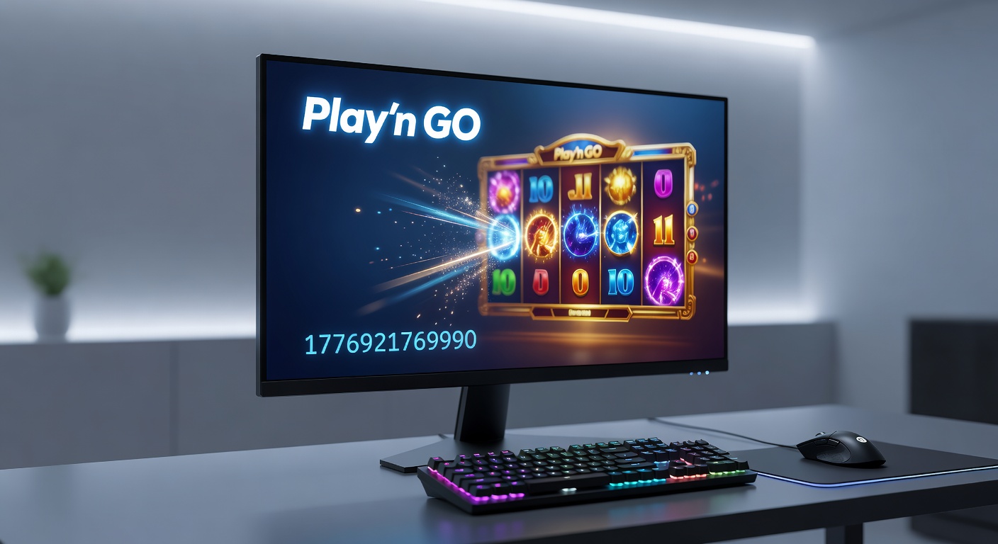 Mobile screen displaying Play'n GO slot with touch controls, vibrant graphics, and bonus meters filling up
