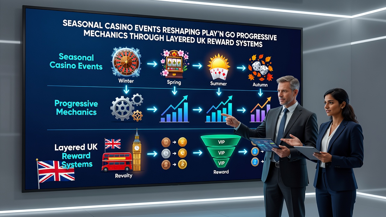 Layered UK reward systems reshaping Play'n GO progressive jackpot mechanics